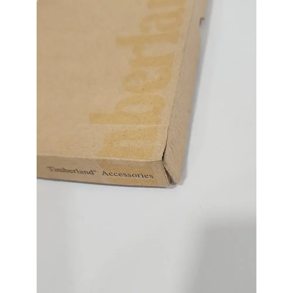 Vintage Timberland Lariat Wallet ID Card Card Wallet Black New
